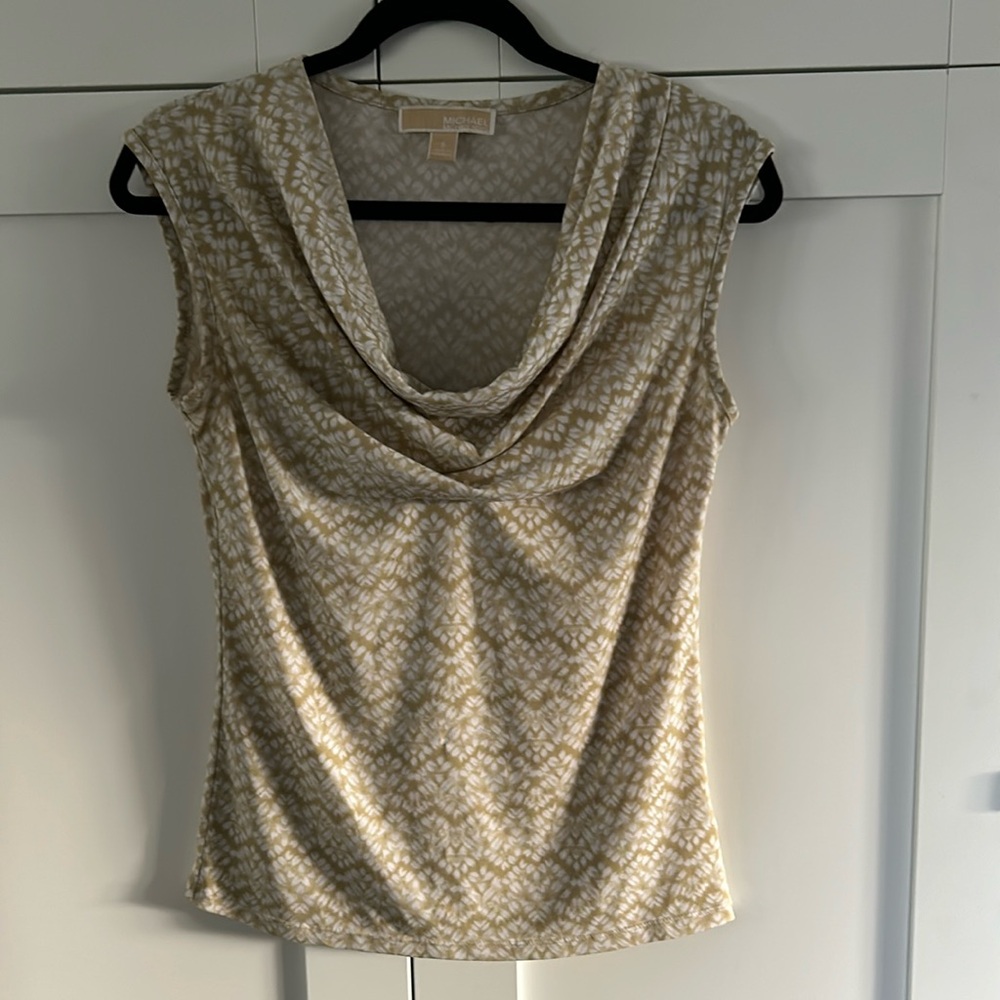 Michael Kors sleeveless top.